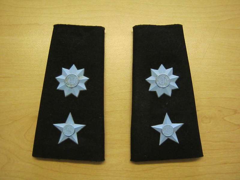 SAAF rank epaulettes.